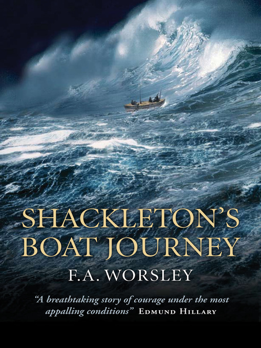 Title details for Shackleton's Boat Journey by Frank A. Worsley - Available